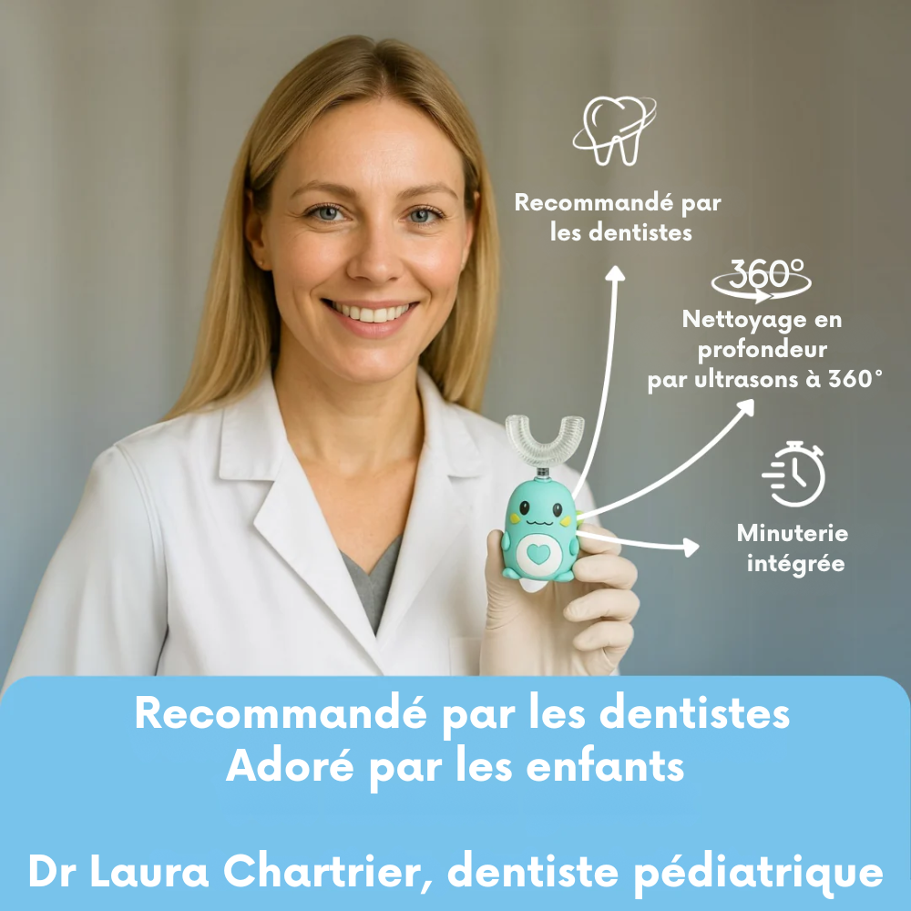 DinoBrush™ – Spazzolino da denti a 360° per bambini