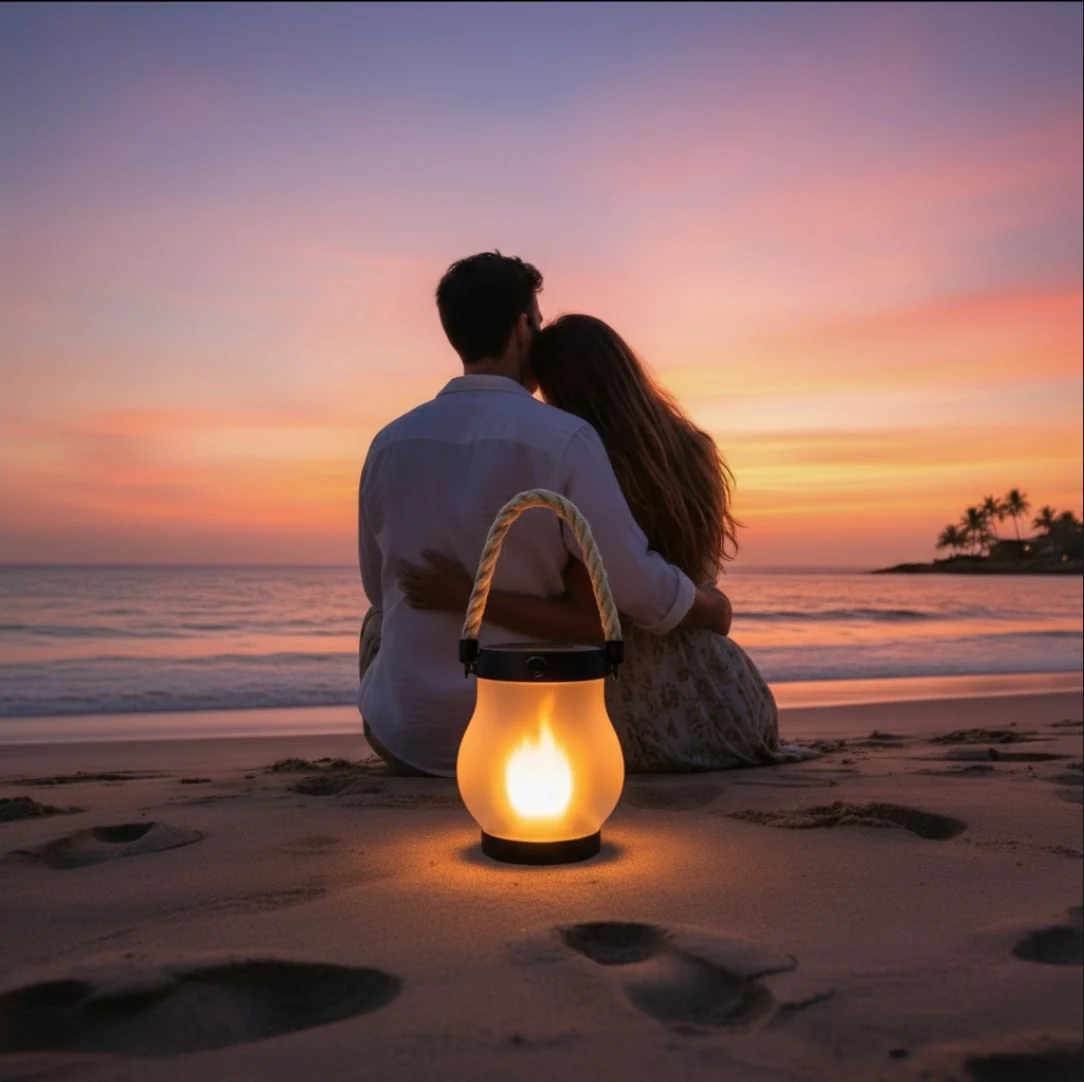 SolFlamma™ - Illumina le tue serate con il calore del fuoco, senza fiamma