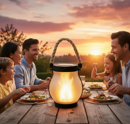 SolFlamma™ - Illumina le tue serate con il calore del fuoco, senza fiamma