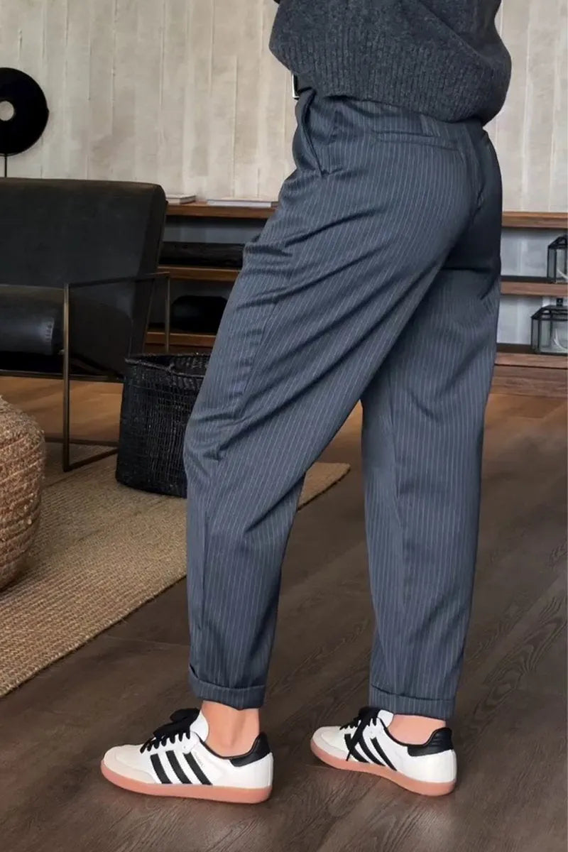 MATHILDA | PANTALONI A RIGHE