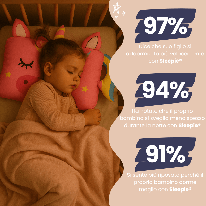 Sleepie® – Il Cuscino Calmante per Bambini