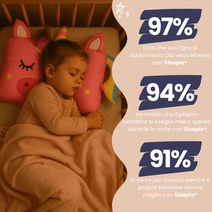 Sleepie® – Il Cuscino Calmante per Bambini