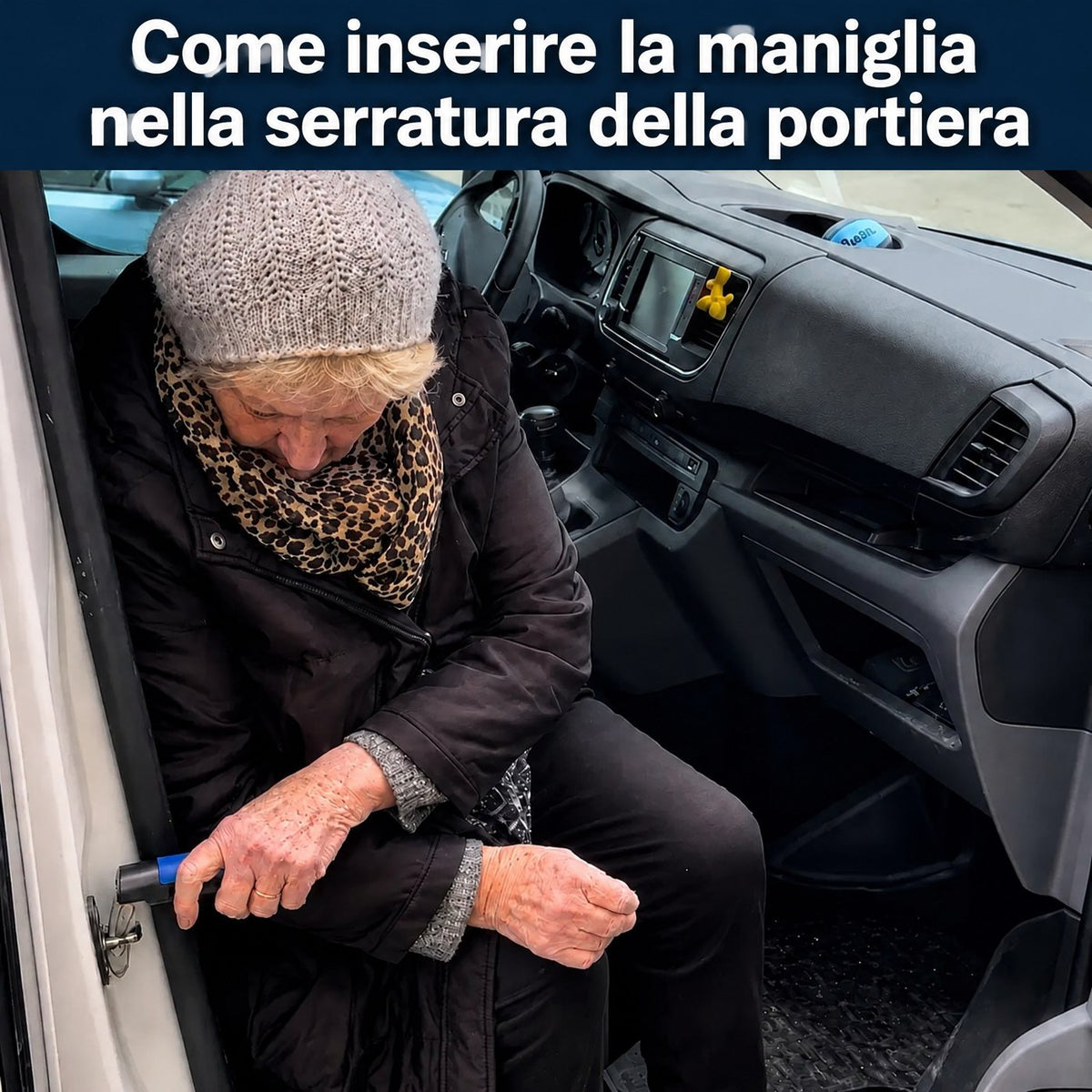 Elovya maniglia di supporto per auto