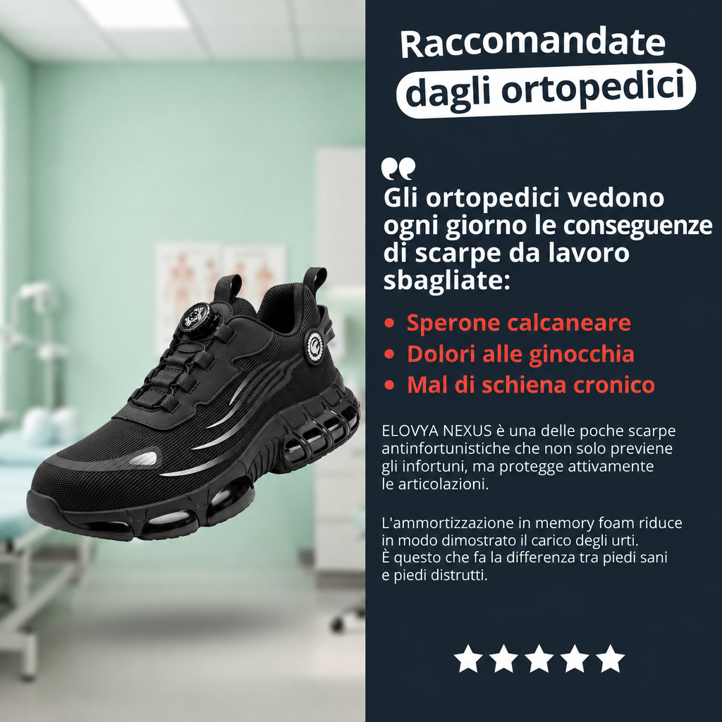 Elovya NEXUS scarpe antinfortunistiche S3