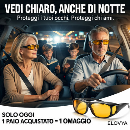 Elovya occhiali notte