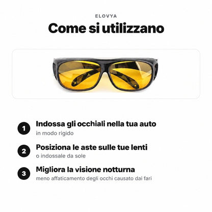 Elovya occhiali notte