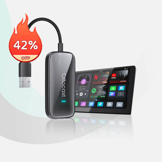 ⏳ 12-Stunden-Blitzangebot! Nicht verpassen! 💥 Play2Video Ultra Wireless CarPlay/Android Auto All-in-1 Adapter