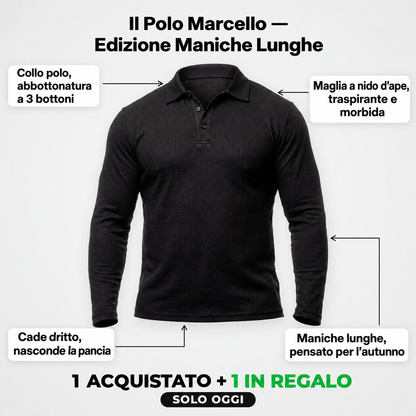 Elovya Polo Marcello Maniche Lunghe