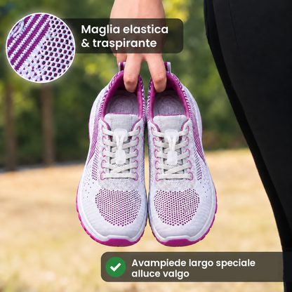 Elovya scarpe comfort per piedi gonfi e larghi