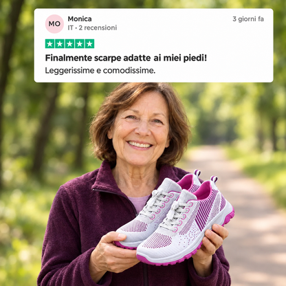Elovya scarpe comfort per piedi gonfi e larghi