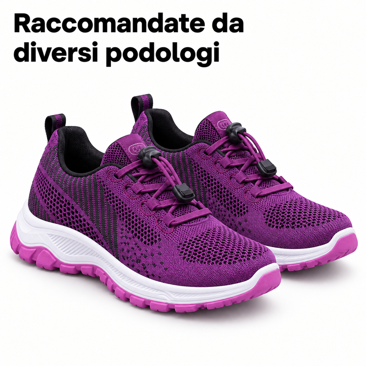 Elovya scarpe comfort per piedi gonfi e larghi