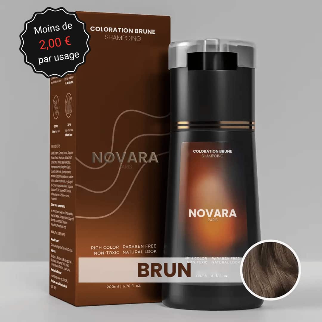 Shampoing colorant instantané Homme