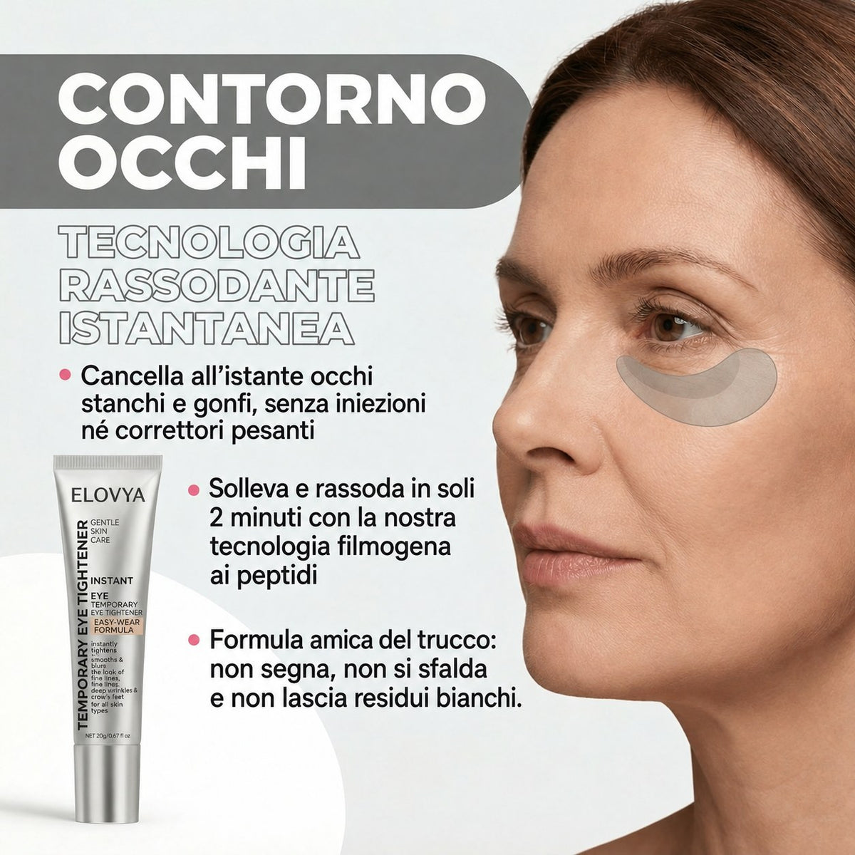 Elovya tensore occhi