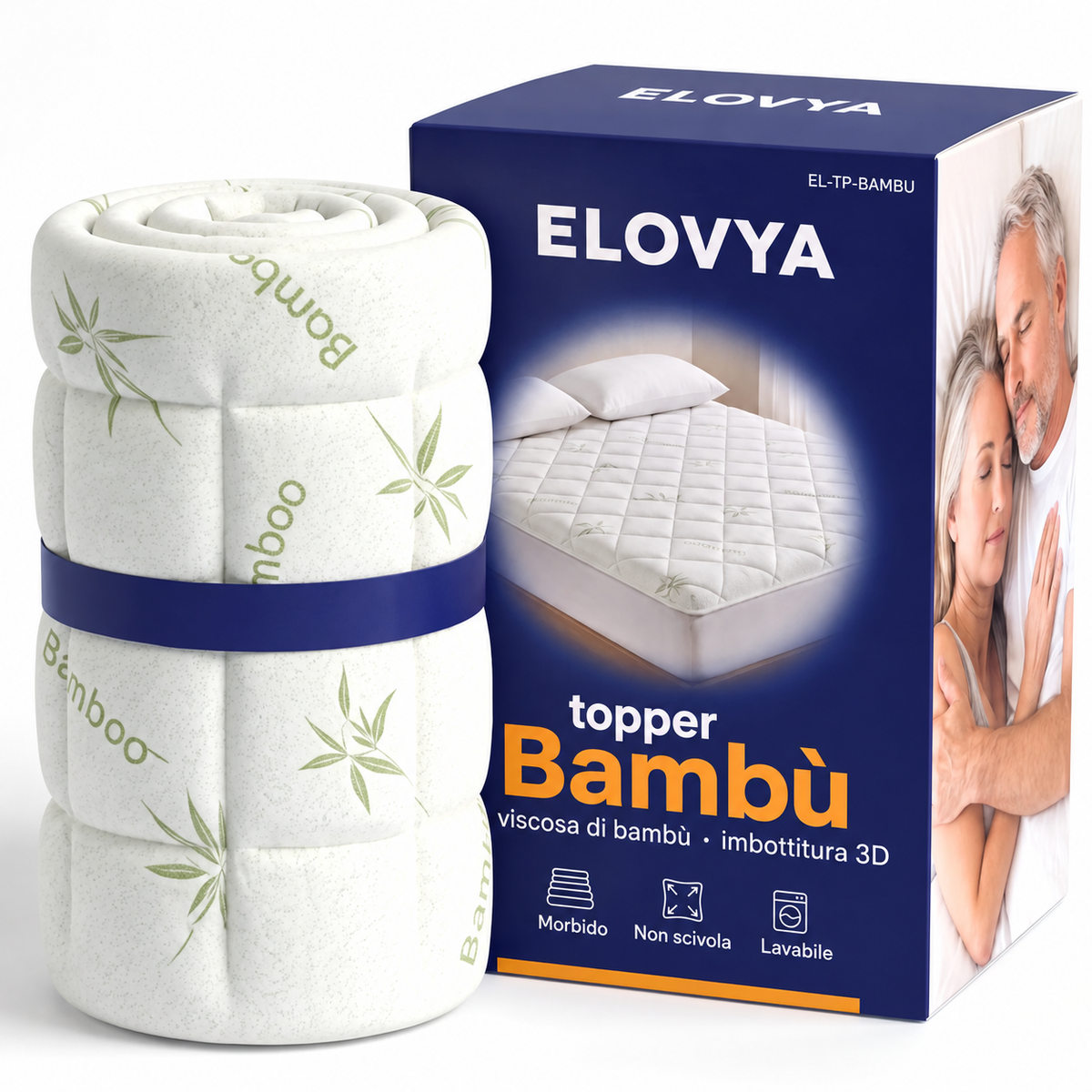 Elovya Topper in Viscosa di Bambù
