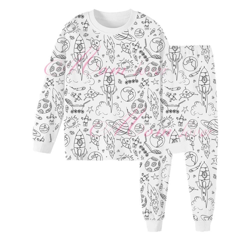 4Little™ | Inkleurbare Kinder Pyjama