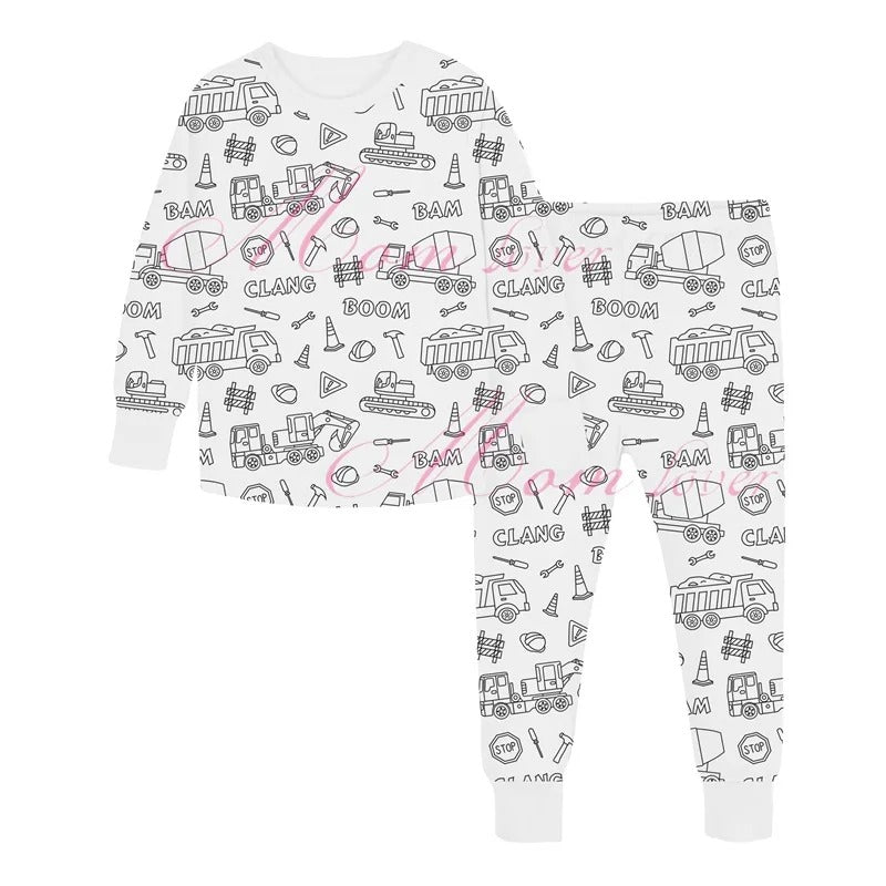 4Little™ | Inkleurbare Kinder Pyjama