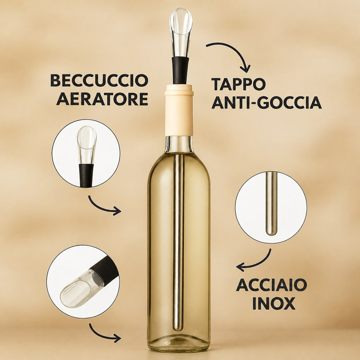 Elovya refrigeratore per vino